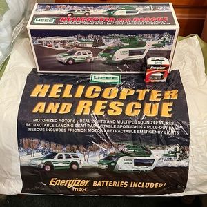 Hess 2012 helicopter and rescue UNOPENED